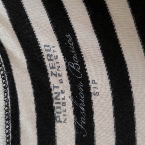 ❤️ Point Zero Tank Blk/Wh. Sm - Picture 5 of 6